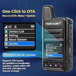 TIDRADIO TD-M15 Global Rapid Walkie Talkies 4G POC