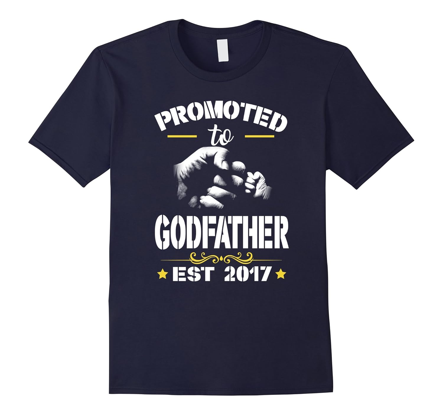 Men's Promoted to Godfather est 2017 t-shirt gift new Godfather-ANZ