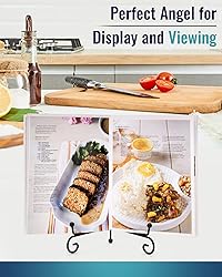 Iron Display Stand 10 Packs, 8 Inches Plate Stand
