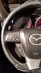 Amazon.com: AULLY PARK Universal Genuine Leather Car Steering Wheel