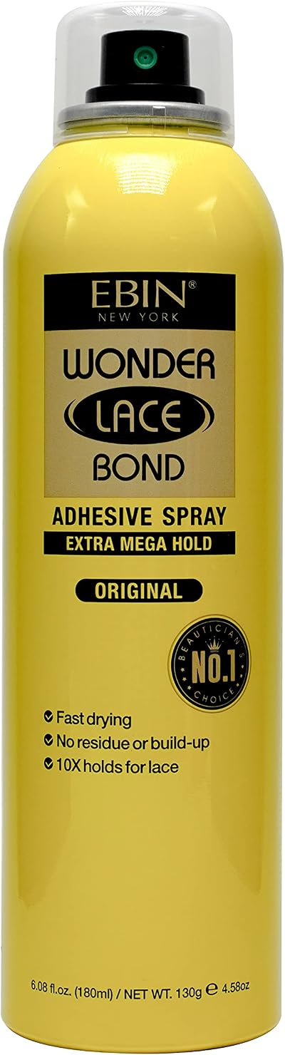 EBIN Wonder Lace Bond Spray 180ml Extra Mega Hold Original