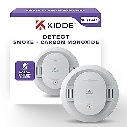 Kidde Smoke & Carbon Monoxide Detector, 10-Year