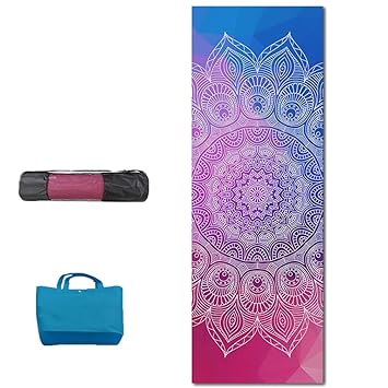 Cajolg Caucho Natural Esterilla Yoga Gruesa Colchoneta ...