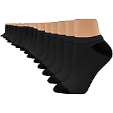 Hanes Women's Cool Comfort No-Show Socks, Moisture-Wicking Socks, 14-Pack