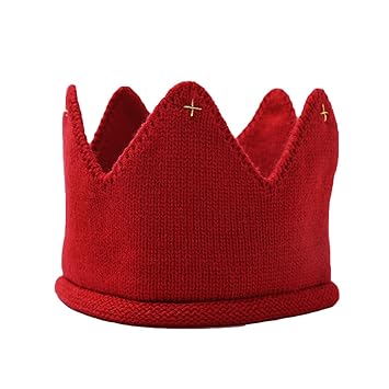 knitted crown headband