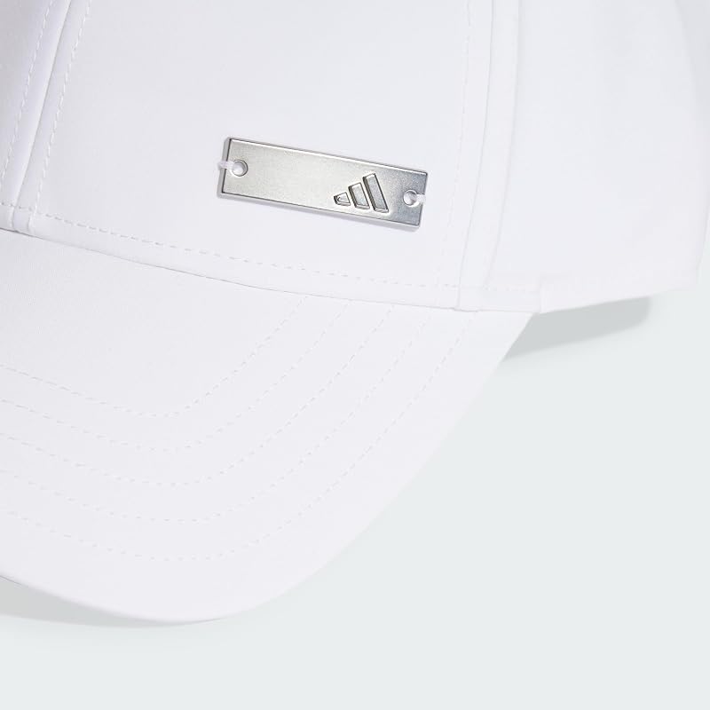 Unisex Baseball Lightweights Metal Hat, White, S-M — Foto 3 von 5
