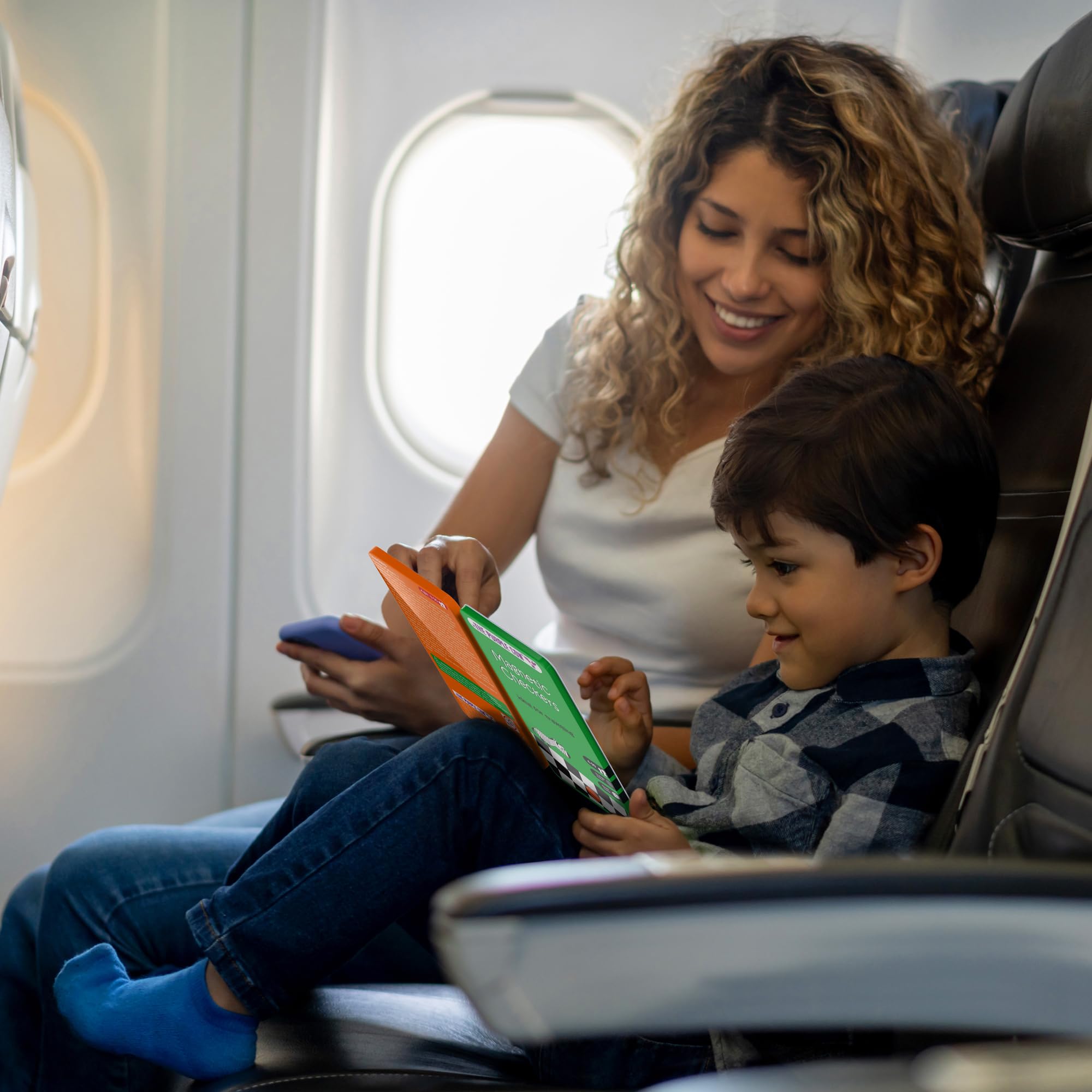 The Purple Cow Magnetic Travel Checkers Game - Board Games for Kids and Adults. Great for Travel.