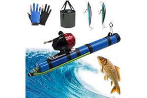 2026 New Fishing Catapult Rod, Fly Fishing & Lure Launcher Rod, Portable Bait Feeding Fishing Pole for Freshwater/Saltwater, 