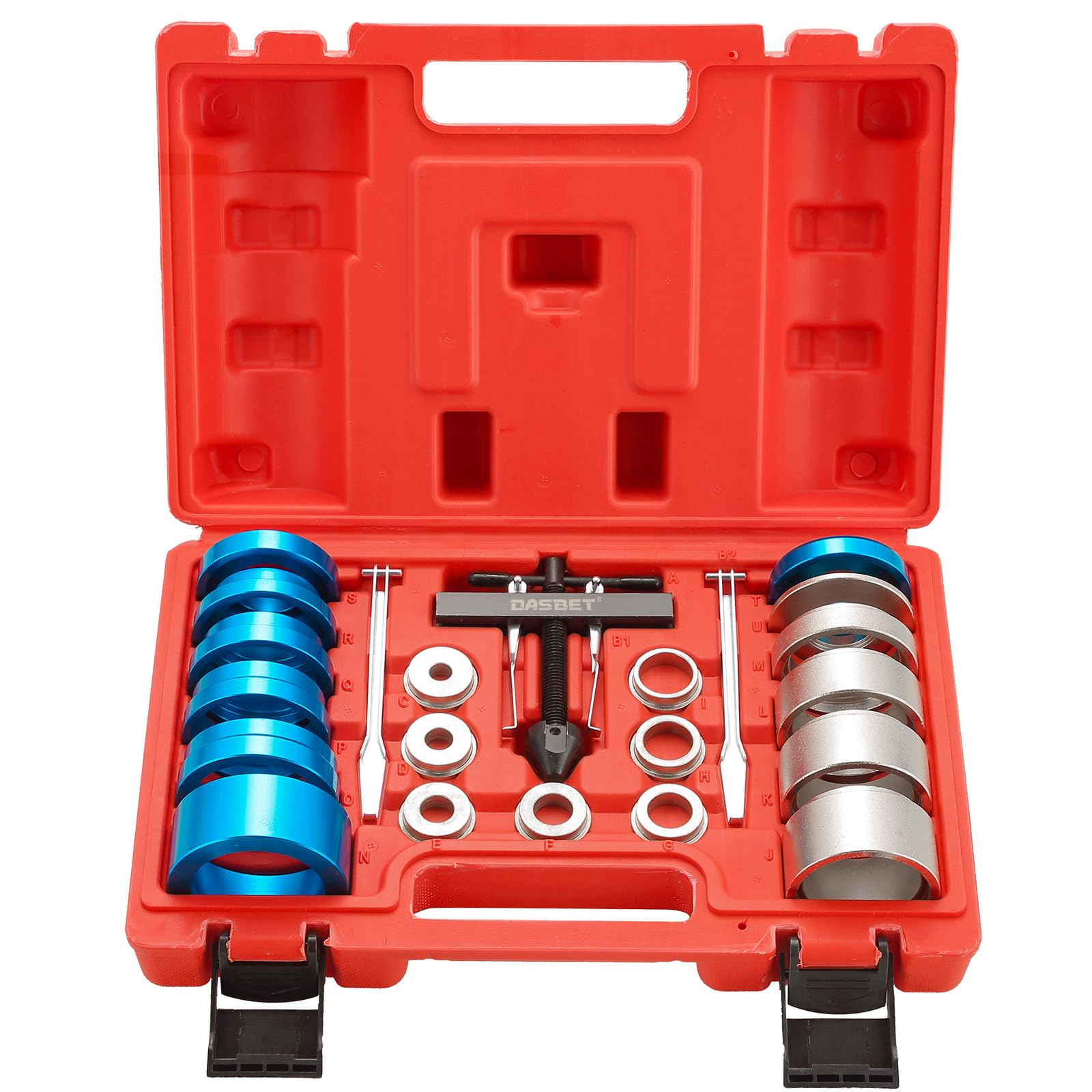Photo 1 of DASBET Crank Bearing Camshaft Seal Installer and Remover Set Seal Drive Set Crankshaft Oil Seal Puller Tool Kit