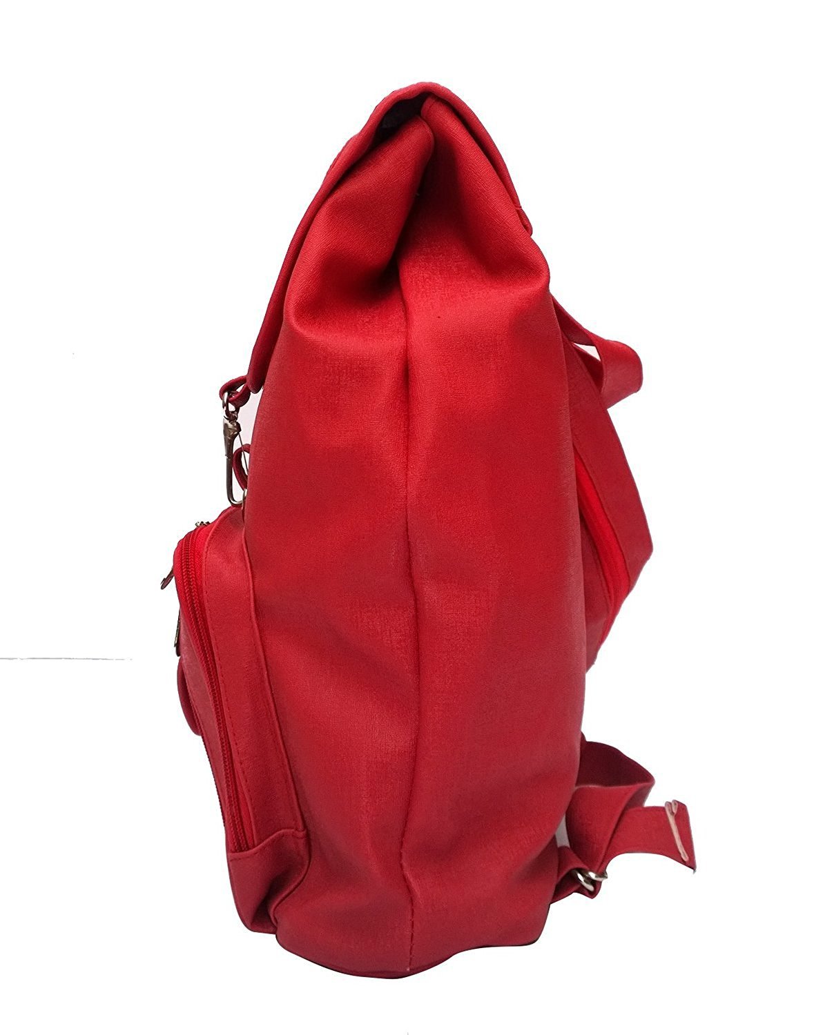 tip top women's satin backpack - red