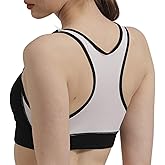 Coobie Women's Racerback Sports Bra Breathable Mesh Yoga Bra Comfort Everyday Bra