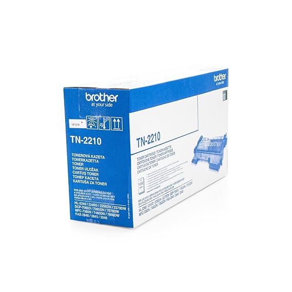 Brother Original TN-2210 /, für MFC-7360 Ne Premium Drucker-Kartusche, Schwarz, 1200 Seiten