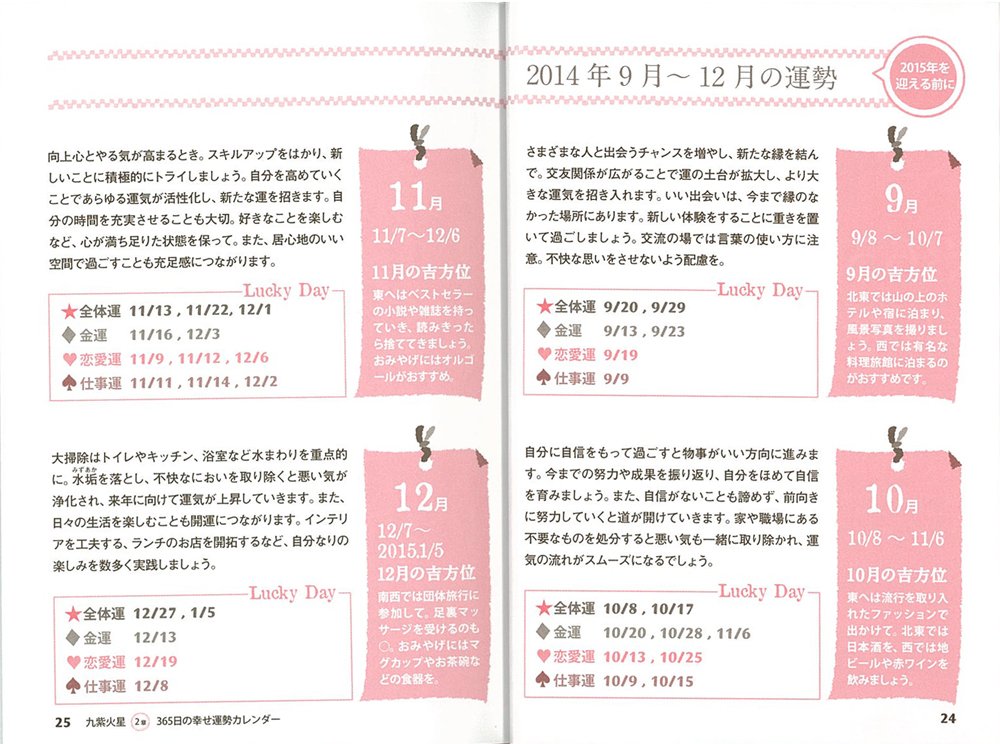 ２０１５年版 李家幽竹の九紫火星 Amazon Com Books