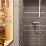 Hansgrohe Rebris E Exposed Shower Mixer Chrome 72650000 Single Lever view 2