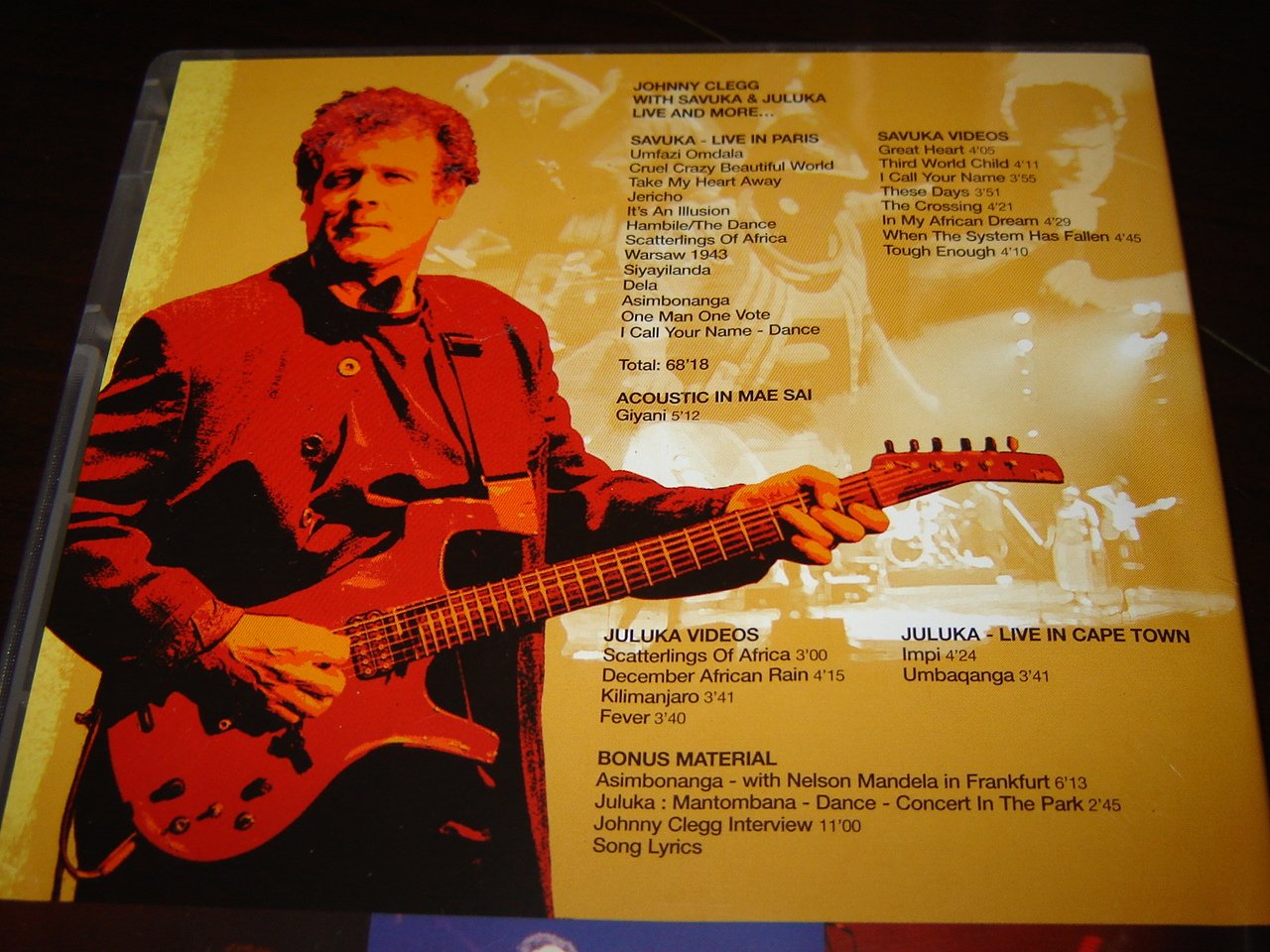 Amazon Com Johnny Clegg With Savuka And Juluka Live And More Produced By Hilton Rosenthal Savuka Live In Paris Umfazi Omdala Cruel Crazy Beautiful World Savuka Videos Juluka amazon com johnny clegg with savuka