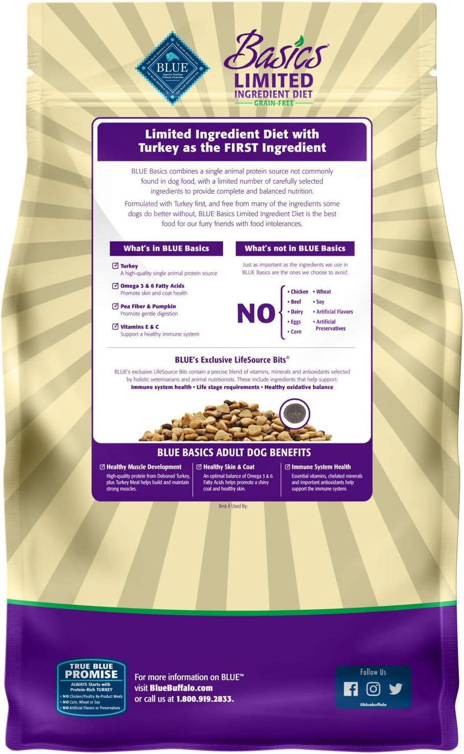 blue buffalo basics turkey and potato small breed