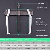 Fafeicy 2 Jaw Bearing Puller 10cm Cr-V Steel Quick Release Gear Pulley Tool view 2