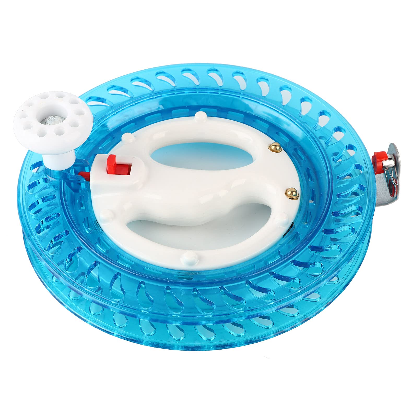 Alomejor Fishing Line Reel Fly Fishing Reel Best Value ABS Hand Wire Blue Green Fly Line Fishing Reel Accessory(Blue)