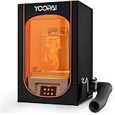 YOOPAI Multifunctional Resin 3D Printer Enclosure with Ventilation Filter | High Quality 3D Printer Vented Enclosure Tent Cover Eliminate Odors Compatible with Anycubic Elegoo LCD Resin UV 3D Printer