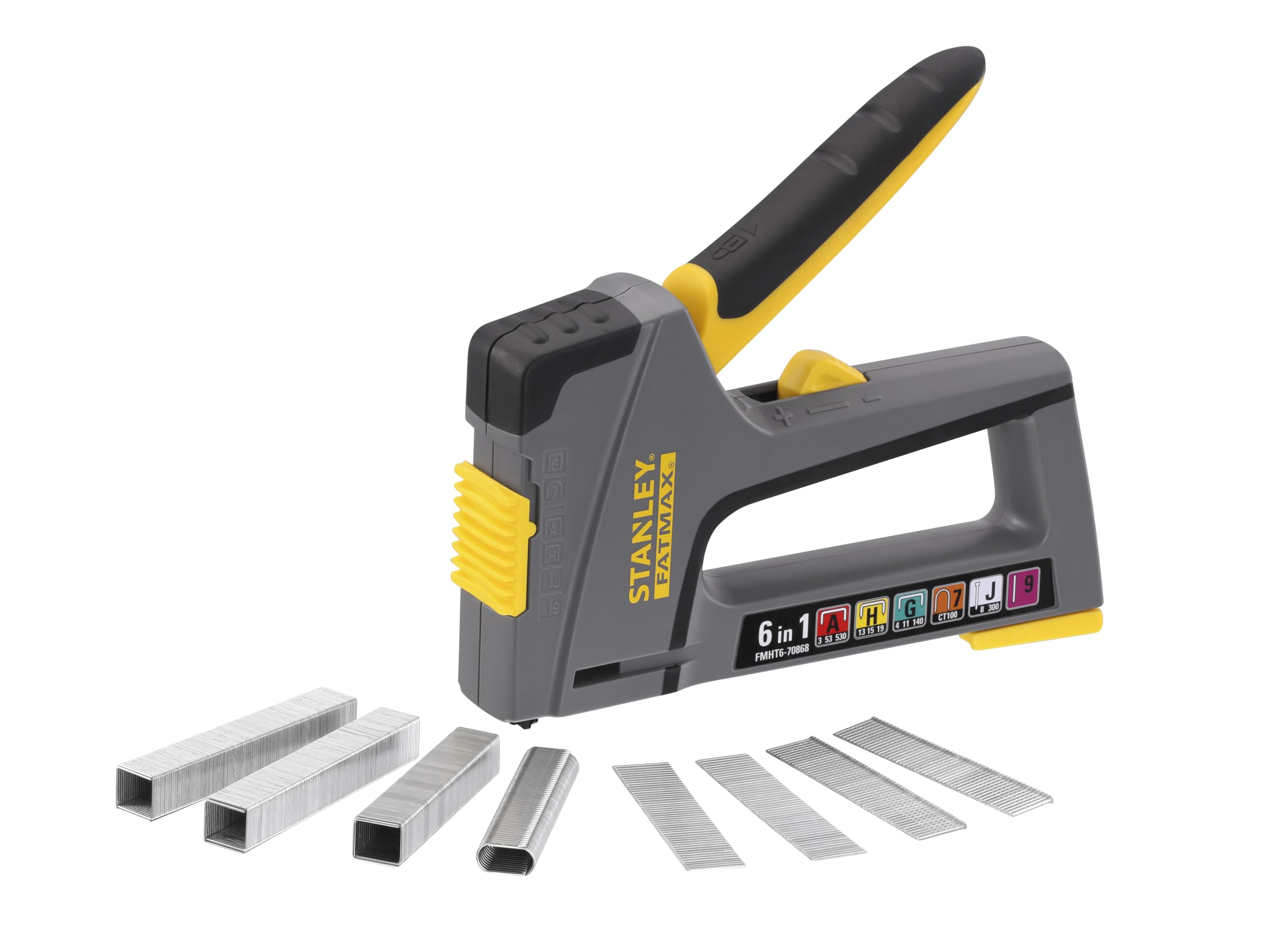 Stanley Fatmax FMHT6-70868 TR75 Hand Stapler and Nailer, Black