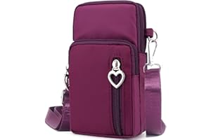 WATACHE Sports Armband Outdoor Sweat-Proof Running Armbag Cross-Body Shoulder Casual Wallet Purse Gym Fitness Cell Phone Bag Key Holder for iPhone13 Pro/ 12 Pro/Xs Max/Xr,Galaxy S10 Plus, P30 Pro (#14)