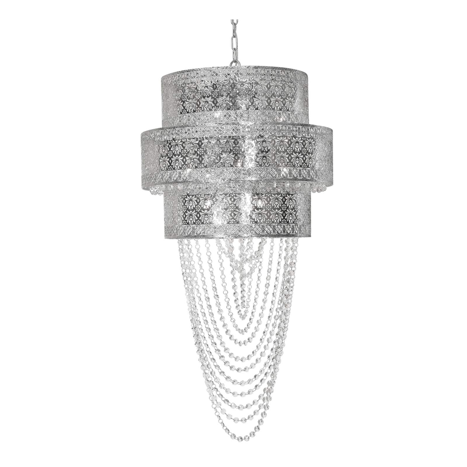Oaks Lighting Lyra, Crystal, Chrome
