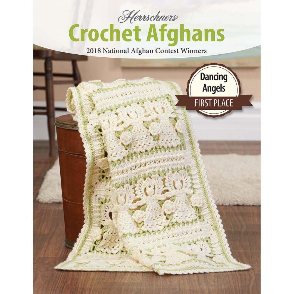 Herrschners® 2018 Award Winning Crochet Afghans Book Home