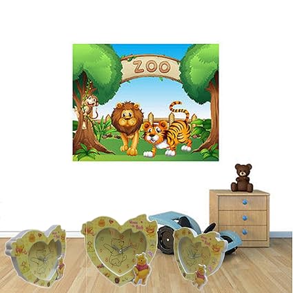 Cute Cartoon Alarm Clock for Kids Room Decor/StudyTable