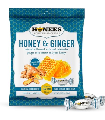 Amazon.com : Songwha Lemon Ginger Hard Candies, 3.5 Ounce (Pack of