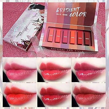 Muyise Rouge à Lèvres Cosmétique Sexy Brillant à Lèvres Kit