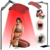 Red Light Therapy for Face Body - Infrared Lamp with Stand, 3-in-1 Use LED Light Therapy Device, 660nm Red Light & 850nm Near Infrared Light for Home Use, Ideal Gift