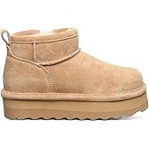 BEARPAW Retro Shorty Youth Boots | 3” Suede Slip-On | Wool Blend Lining | Indoor & Outdoor Winter Boots for Kids