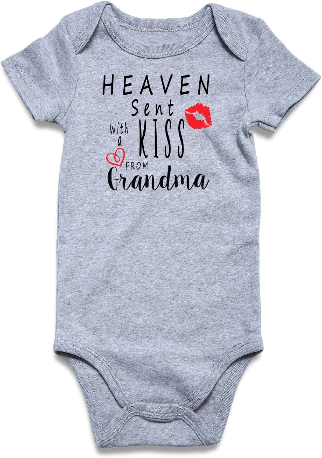 Cutemefy Baby Boys Girls Bodysuit Funny Infant Romper Jumpsuit Short and Long Sleeve Unisex Outfit Clothes 0-18 Months