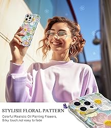 Avocase for iPhone 16 Pro Max Case, Colorful Oil