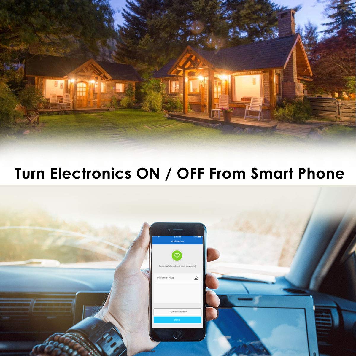 Smart Plug WiFi Outlet, Compatible With Alexa, Echo/Dot, Google Home/Mini and IFTTT, JolyJoy Smart Socket with Multiple Timer, Voice/App Remote Control, No Hub Required, 125V, 10A,1250W (2 Pack)