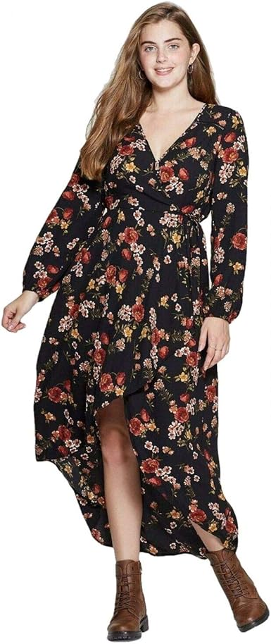 xhilaration wrap dress