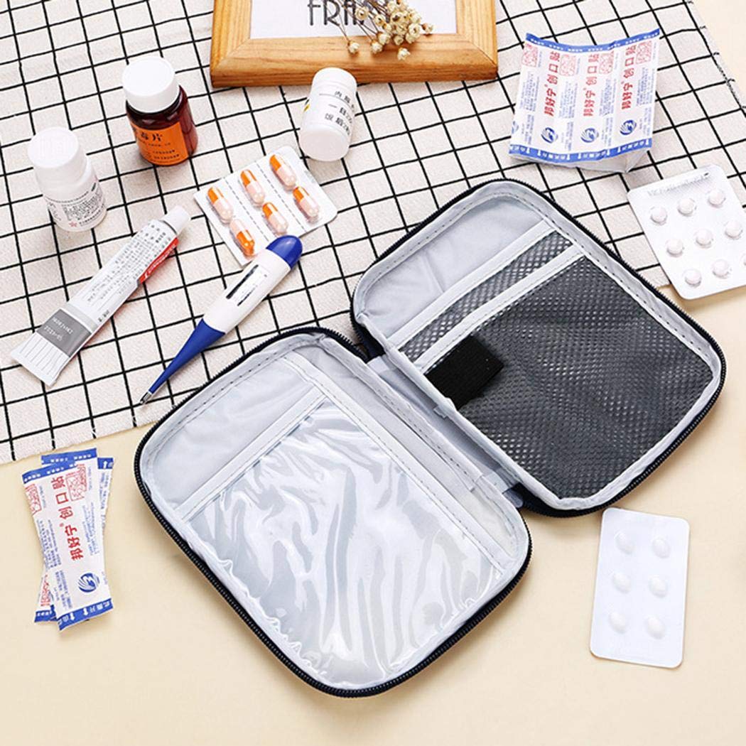 YerflewEmergency Storage Medicine Bag Travel Waterproof Organizer Medical Packing Organizers