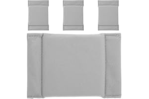 ASAKKURA 4Pcs Camera Bag Insert Dividers Gray Padded Interior Separator Cushions Shockproof Protection for