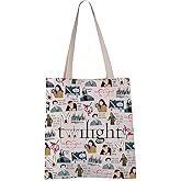 VAMSII Twil Movie Inspired Tote Bag Vampire Fans Gift Forks Washington(Twili tote)