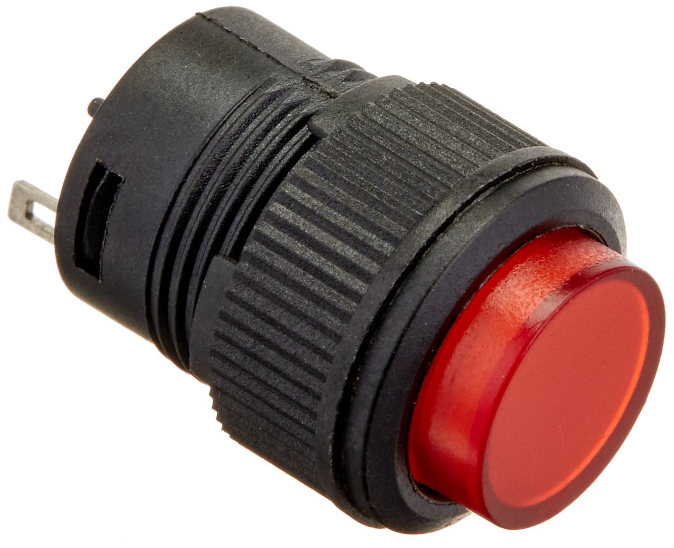 uxcell 5 Pcs Arcade Games Momentary Push Button 13mm Red AC125V/3A 250V/1.5A