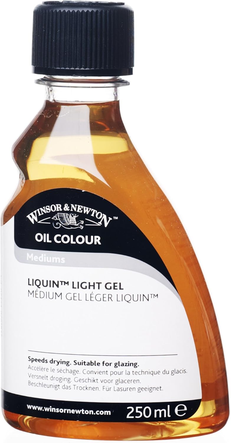 Winsor & Newton 250ml Liquin Light Gel, transparent, 250 ml (Pack of 1)