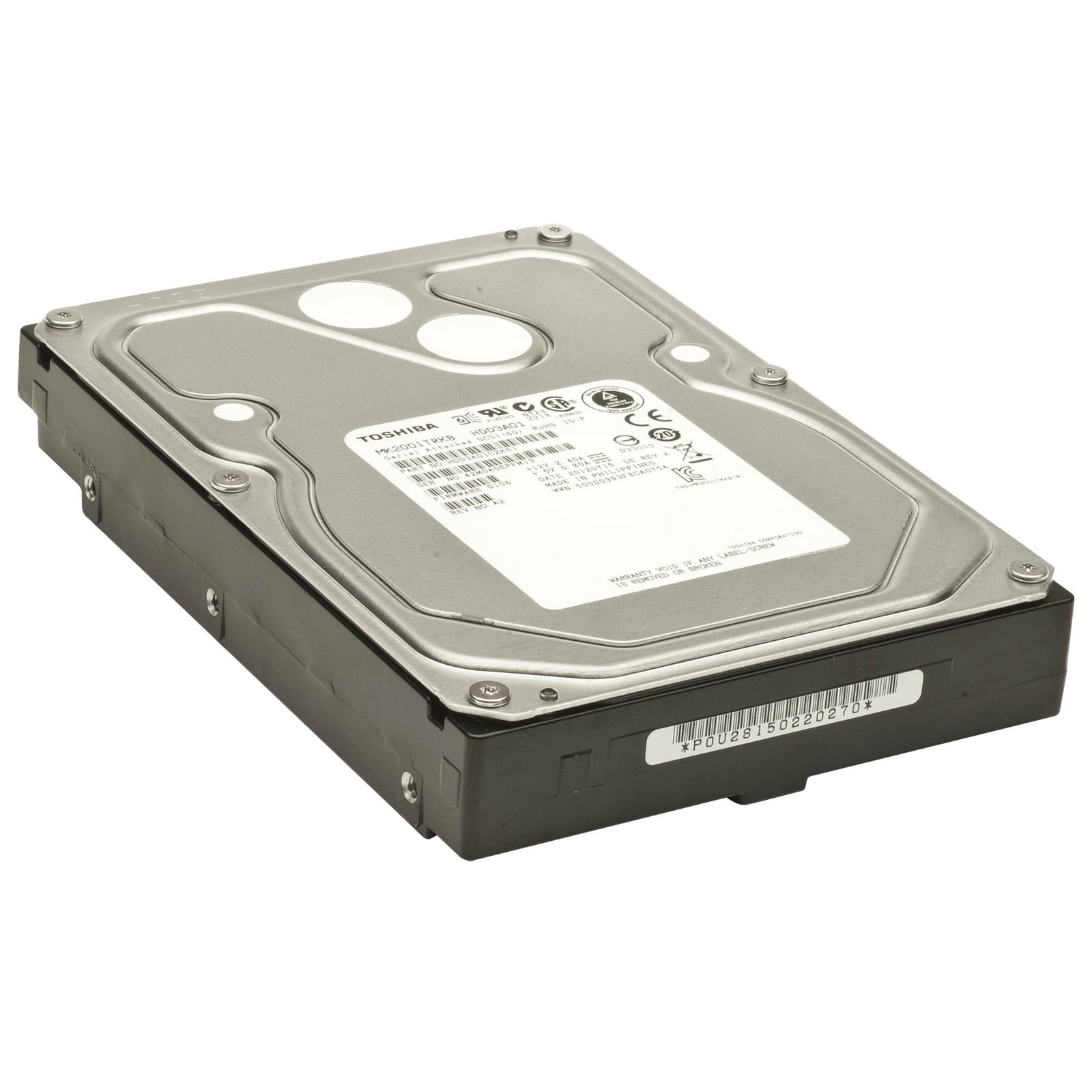 Toshiba 2TB SAS 3.5" 7200rpm 6.0GB/s 3.5" 2000GB Hard Drive (3.5", 2000GB, 7200rpm)