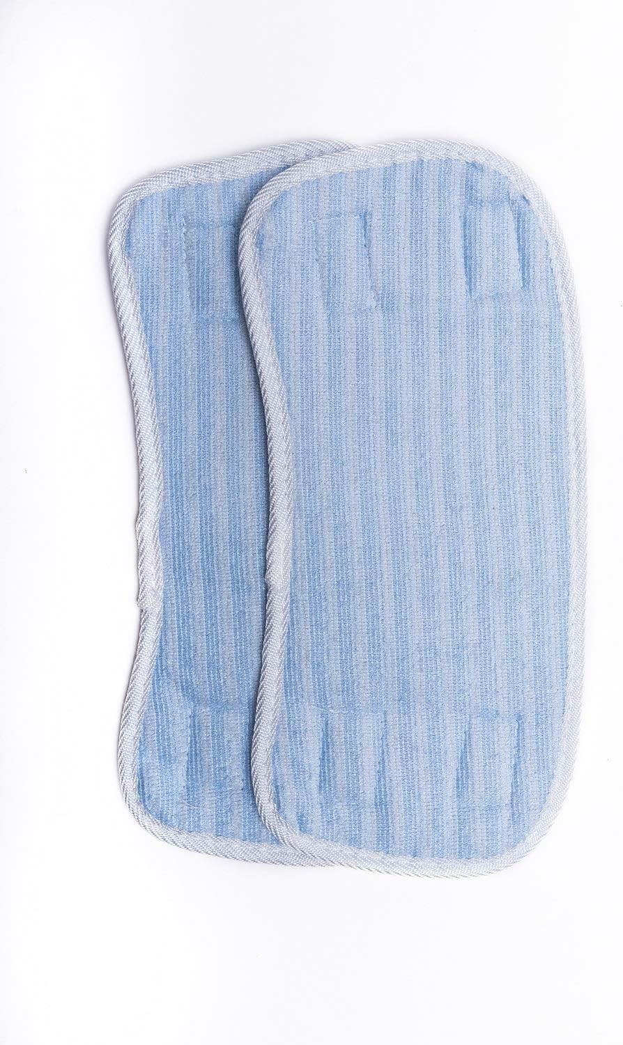 Green Label 2 Pack for Hoover SSS1500 SteamJet Express Steam Mop Replacement Cleaning Pads (compares to AC25, 35601390)