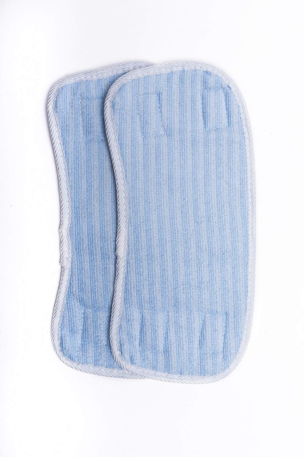 Green Label 2 Pack for Hoover SSS1500 SteamJet Express Steam Mop Replacement Cleaning Pads (compares to AC25, 35601390)