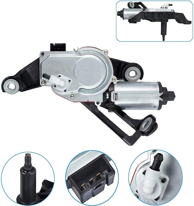 Moteur D'Essuie-Glace Avant 12V ATEC Germany | Compatible VW Amarok, Multivan 5, Transporter 5 - Remplacement Pièce Auto