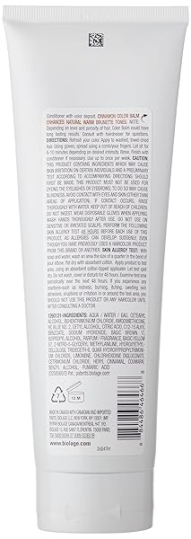BIOLAGE COLOR BALM | SEMI-PERMANENT COLOR DEPOSITING CONDITIONER | FOR VIBRANT, HYDRATED HAIR | CINNAMON | VEGAN | 8.5 FL. OZ. | 8.454 FL. OZ