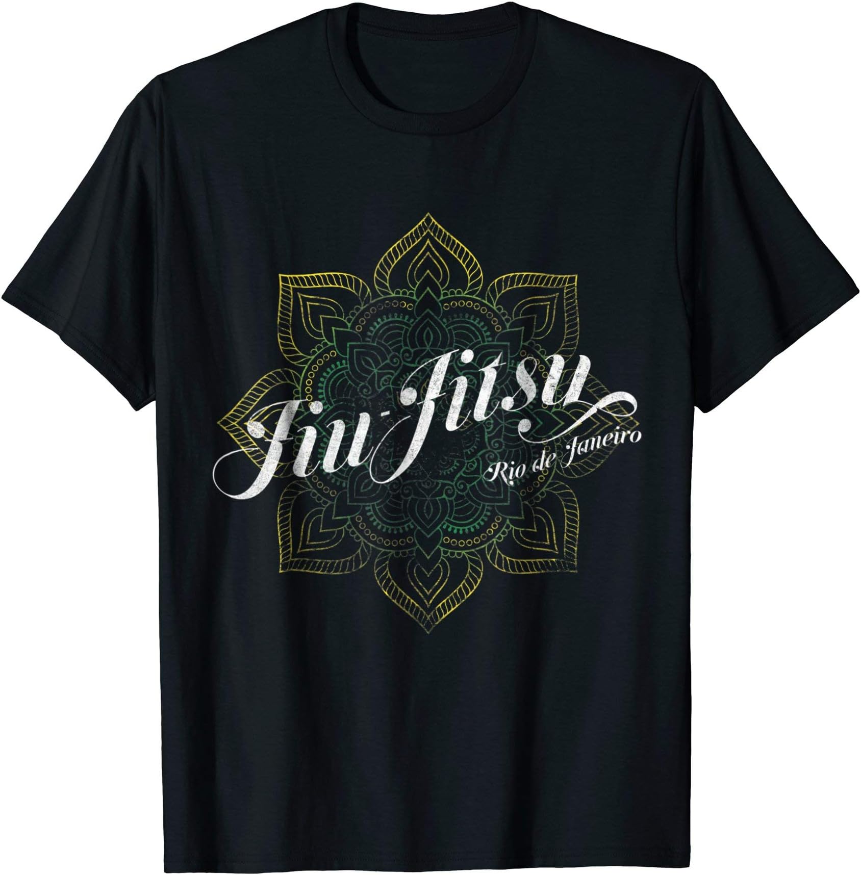 Martial ArtwearBrazilian Jiu-Jitsu Shirt | Vintage Mandala