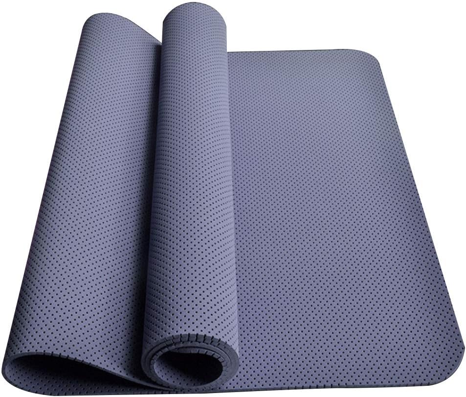 TASE Fitness Mat - Multi-Purpose - 176CM * 62CM * 5MM - Yoga, Pilates, Sit-Ups, Stretch, Family, Gym - Suitable for men, women, red, pink, blue, black,Blue