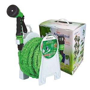 AquaHose Expandable Magic Hose Reel 30mtr Hose