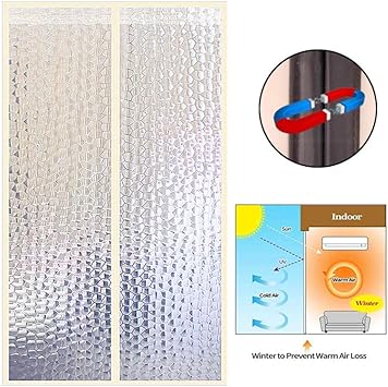 Amazon Com Thermal Insulated Door Curtain Gdming Magnetic Screen